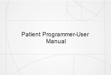 Patient Programmer-User Manual